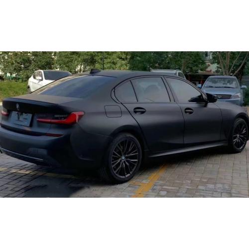 New Arrival Ghost Metallic Black Car Vinyl