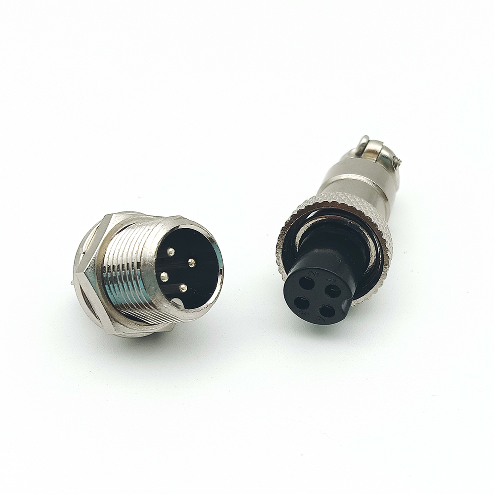 GX12 Thread Wire Panel Aviation Circular Connector