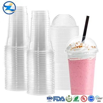 Disposable compostable biodegradable PLA cup and lid