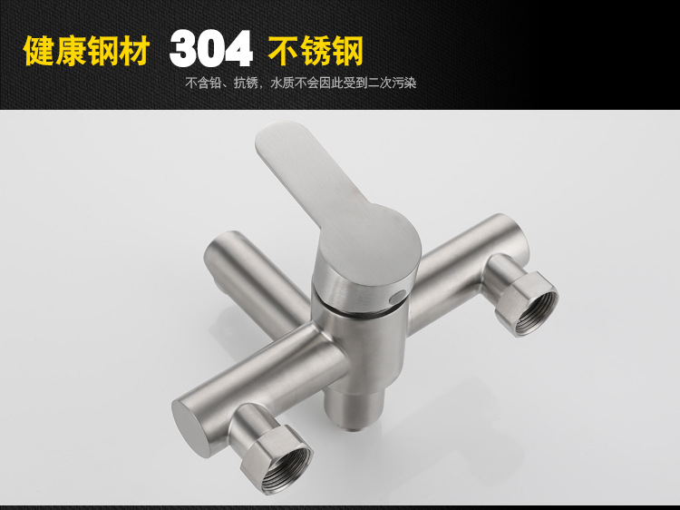 Multi-Function Handshower and Rainshower Combo faucet 4