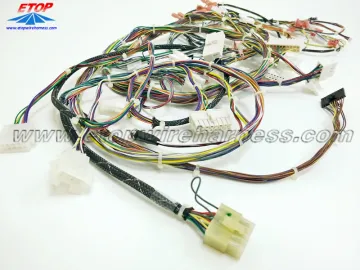 custom wire harness for game machine