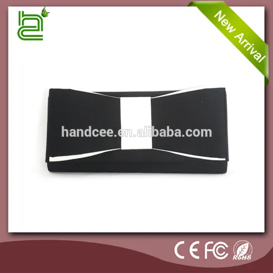 Classic trendy style good sale satin large red clutch bag