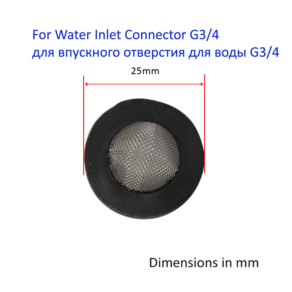 Auto -Waschfilter 40 -Mesh -Sieb Wasserpumpenfilter -Bewässerung Hochdurchfluss -Rohrleitung Druckabscheider Wasserfilterauto