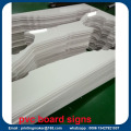 Poster Signs Printing on White PVC Board