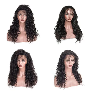 Virgin Brazilian Cuticle Aligned Hair 150 Density Virgin Raw Hair Full Lace Human Hair Wig