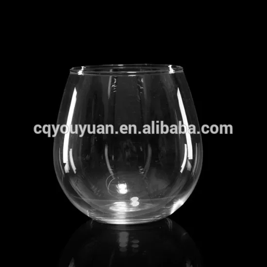 16OZ Types Of Crystal Glassware Glass Aerator Wine Glass