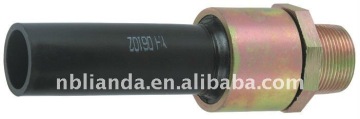 PE-steel threading adapter