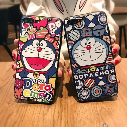 For Doraemon Style Phone Cover for oppo r7s plus phone case stuffed animal