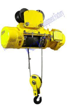 1t*6m electric wire rope hoist