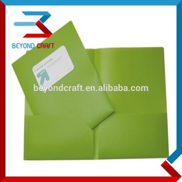 portfolio poly plastic insurance folder Peachy Folders for US