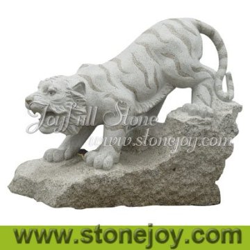 Tiger Granite Animal Sculpture