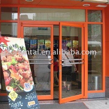 glass door