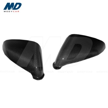 Couverture de miroir latéral en fibre de carbone de style novt pour 2012 Ferrari FF