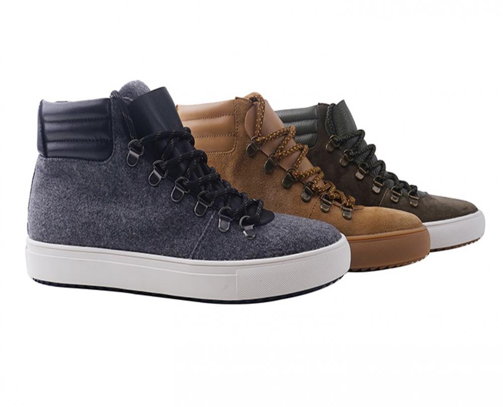 High top casual men's shoes