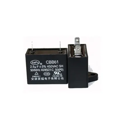 CBB61 Capacitor Fan Capacitor
