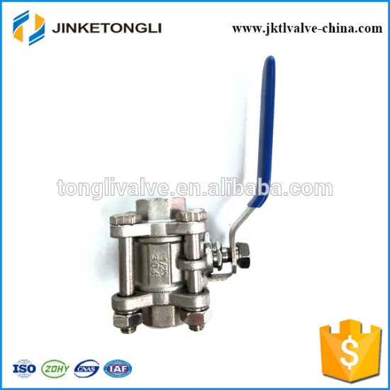 JKTL3B018 manufacture 3pc gas rb pn40 cast iron isolation valves