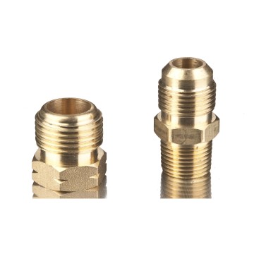 Brass Thread Straight Nipple for Natural Gas Stove Pipe Fitting