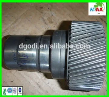 Manufacturer Customized Input Spline Shaft With Sprocket