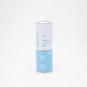 250ML Spray shaving foam aerosol can