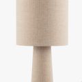 Customizable Height Novelty Fabric Column Floor Lamp