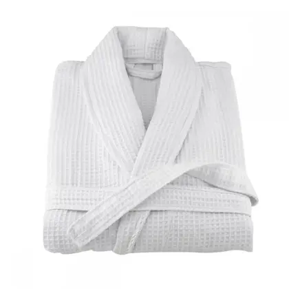Waffle Robe Waffle Bathrobe Short Robe Summer Robe