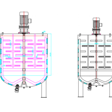 Máquina de fabricación de jabón líquido