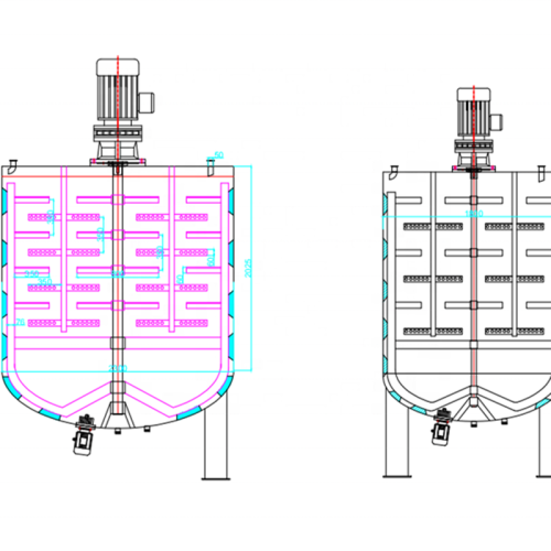 Máquina de fabricación de jabón líquido