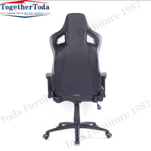 Customizable leather metal base gaming chair swivel chair