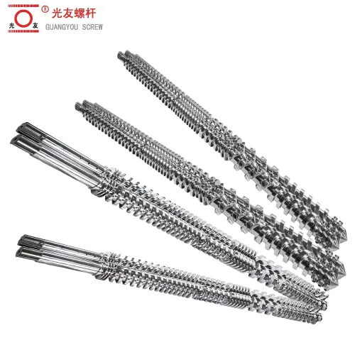 Bimetallic twin screw barrel para sa PVC pipe extrusion