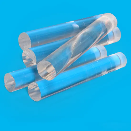 clear transparent color Cast Acrylic Sheet and rod