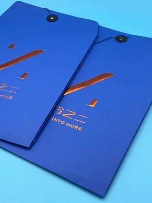 Paper file folder design