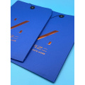 Diseño de carpeta de archivos de papel