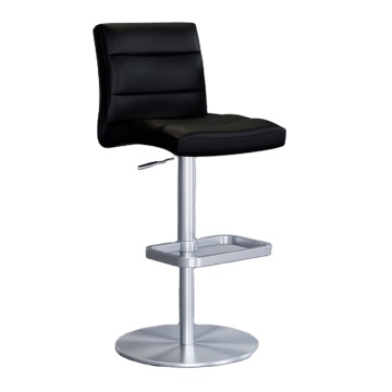 Free sample fixed height standing stool bar high chair metal bar stool