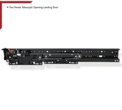 Wittur ECO DC Motor Car Door with Two Panels and Telescopic Side Opening