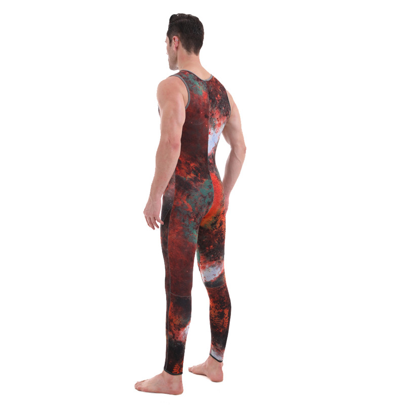 Seaskin Mens Long John 3mm Neoprene Spearfishing 잠수복