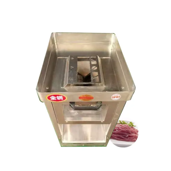 Commercial Meat Cutting Machine: Slice, Cutter, and Chopper with Adjustable Blade (2.5 to 20mm)