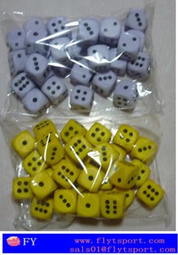pu dice as promotional gift item
