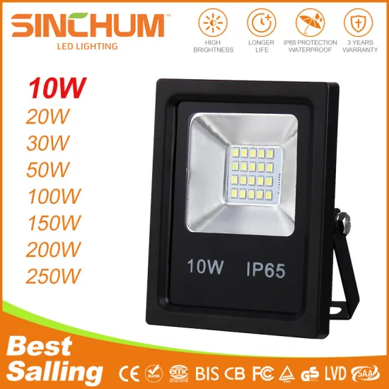 10W 2835 SMD die-cast aluminum housing outdoor waterproof led flood light for ip65
