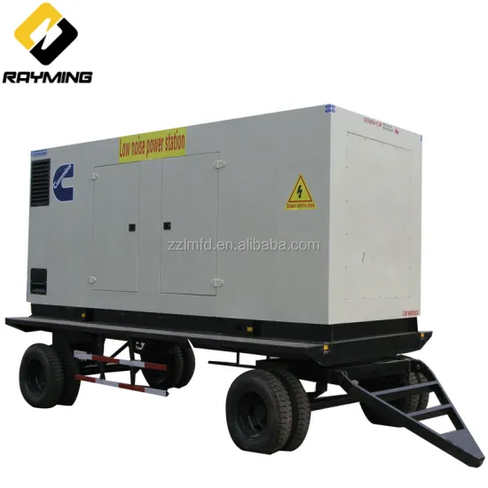 400kW Trailer-Mounted Portable Diesel Generator for Mining