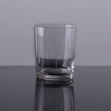 Gobelets en verre d&#39;eau gravés en cristal carafe en verre transparent