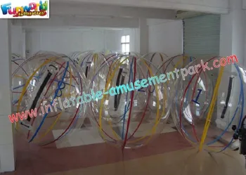 1.8m Diameter,  2 Persons Tpu Or Pvc Inflatable Zorb Ball On Water, Swimming Pool