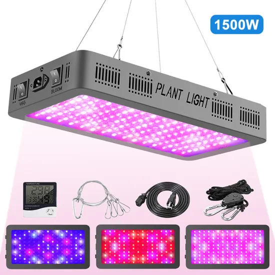 Hot sale 1500w LED grow lights double switches