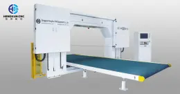 CNC Revolving Horizontal Blade Foam Cutting Machine