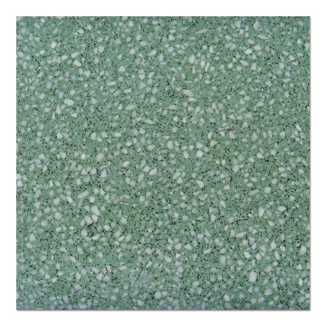 Samistone Polieren 24x24 Grüne Terrazzofliesen