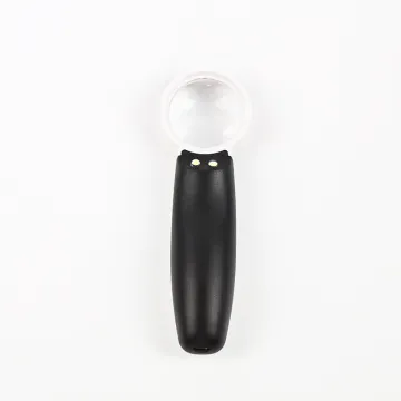 Handheld 11X 37mm LED Lighted Magnifying Glass for Reading
