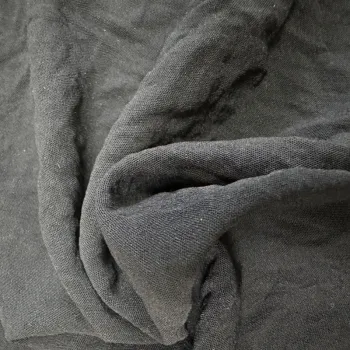 Elastic Wrinkle Design Solid Color 100% Polyester Textile