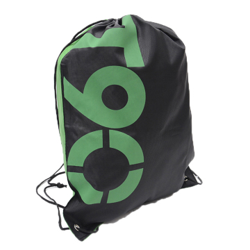 Customized Logo Printed  New Design Sports Gym Drawstring Shoe Bag