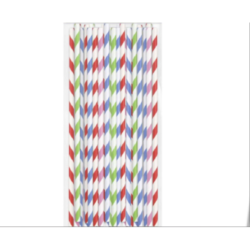 25pcs 3-ply High quality Paper Straws