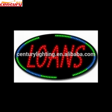 wholesale china factory price LOANS animated led sign