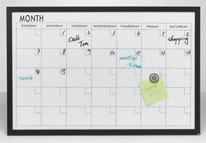 Magnetic Calendar Board (WHC-4060)
